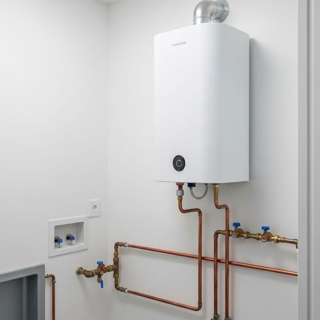 Installation professionnelle d'un chauffe-eau a Vence